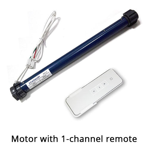 Automatic Roller Shutter Curtain Motor RF433 Suit for AC 110v to 240v Work with Broadlink RM Pro Remote Control Group Control