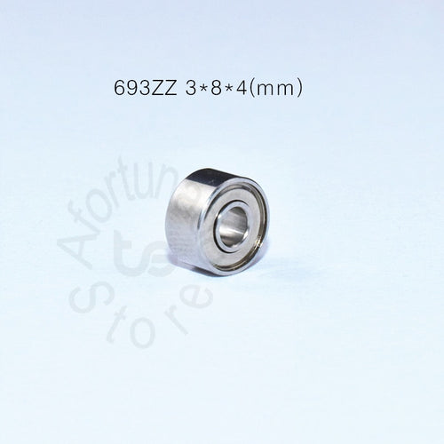 693ZZ 3*8*4(mm) 10pieces Bearing free shipping  ABEC-5 Metal Sealed Miniature Mini Bearing 693 693Z 693ZZ chrome steel ABEC-5