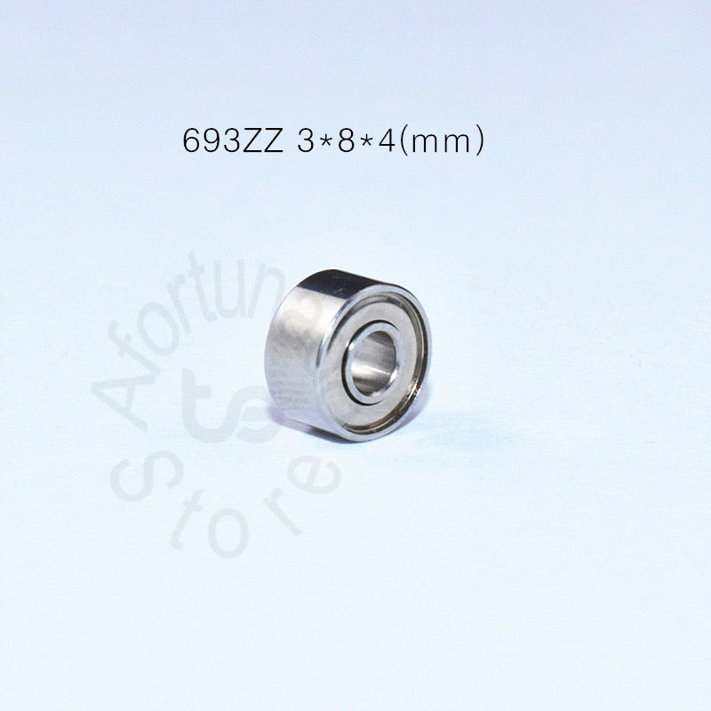 693ZZ 3*8*4(mm) 10pieces Bearing free shipping  ABEC-5 Metal Sealed Miniature Mini Bearing 693 693Z 693ZZ chrome steel ABEC-5