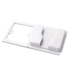 Load image into Gallery viewer, Wall cellphone holder stand socket paste charge support rack shelf durable  socket phone mount holder Home Charging Storage Box