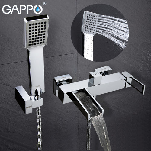 GAPPO Bathtub Faucet bath tub faucets waterfall bath faucet bathroom shower faucet bathtub wall mounted Brass bath mixer shower